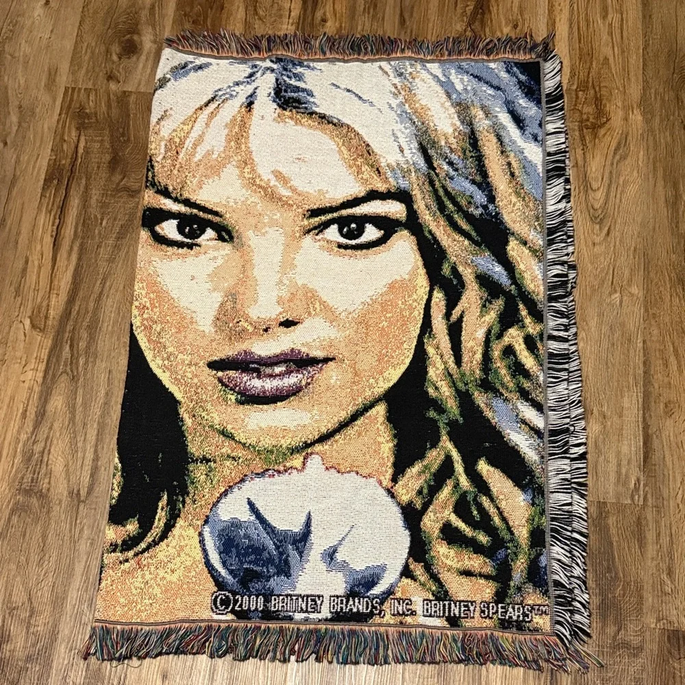 Britney Spears Y2K Blanket